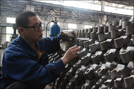 陜建機(jī)車間實(shí)施6S管理取得很好的效果